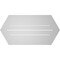 Ekena Millwork Half Round Surface Mount PVC Gable Vent: Functional, w/ 3-1/2"W x 1"P Standard Frame, 38"W x 19"H GVPHR38X1901SF - alternate 3